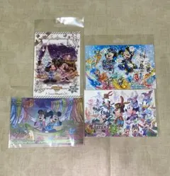 【新品】ディズニーリゾート　ポストカード　4枚まとめ売り