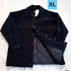 Labo Spec ネイビー 紺 コーデュロイ ジャケット ライナー付き XL