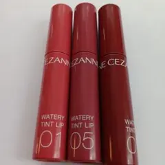 CEZANNE Watery Tint Lip 3色セット使いかけのサムネイル