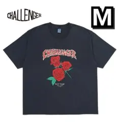 Ｍ　CHALLENGER　PIGMENT ROSE TEE　RED ROSE