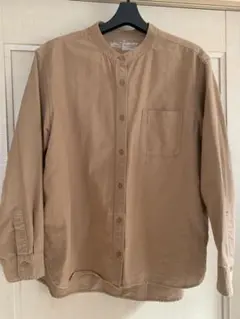 無印良品　スタンドカラーシャツ　レディース　XL
