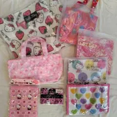 【新品未使用】Hello Kitty バッグセット　８点