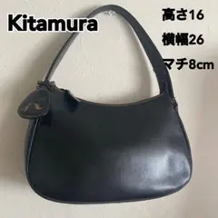 Kitamura ワンショルダーバッグ アクセサリーポーチ　ブラックのサムネイル