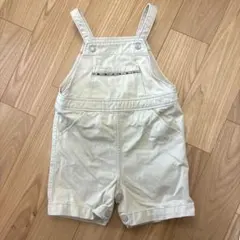 comme ca ism ベージュ オーバーオール 80サイズ
