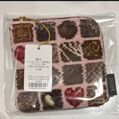 フェイラー　コフレドゥショコラ　スクエアポーチ　ピンク