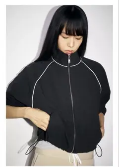ZARA ナイロンパデッドボンバージャケット L