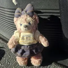 シェリーメイ デニム ディズニー ぬいぐるみバッジ キーホルダー ダッフィー