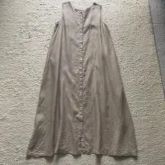 アーバンリサーチドアーズ＊ノースリーブ＊ロング丈ワンピース＊ベージュ＊フリー