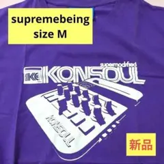 【新品】supremebeing KONSOL Tシャツ パープル M