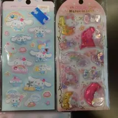 ウォーターシール ジュエルマシュマロシール ぷっくりシール まとめ売り