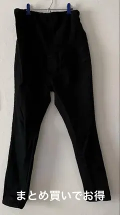 ⭐︎（166） 黒　マタニティパンツ ウエストゴム マタニティ　ブラック