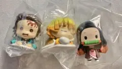 鬼滅の刃 ちょこりんマスコット 竈門禰豆子　おねむたん　竈門炭治郎&我妻善逸