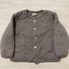 プティマイン　キルティング　アウター　ディズニー　ミッキー