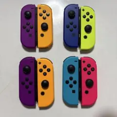 Nintendo Switch ジョイコン コントローラー 8色セット