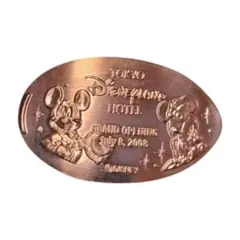 東京ディズニーランド 　ミッキー　ミニー　スーベニアメダル