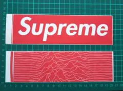 supreme ステッカー　ピーターサヴィエル 未使用品 シュプリーム SUPREME ×Peter Saville ピーター
