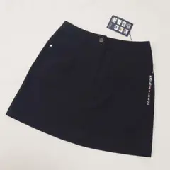 【新品タグ付き】トミーヒルフィガーゴルフ ストレッチツイルスカート M ブラック