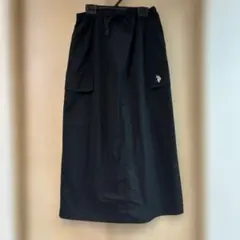 U.S. POLO ASSN. カーゴロングスカート ブラックのサムネイル