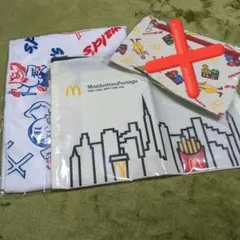 マック福袋ポーチ　タオル　2点セット