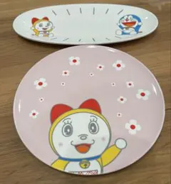 ち*ん様 非売品 ドラえもん　お皿　メラミンプレート　サントリー 3枚セット