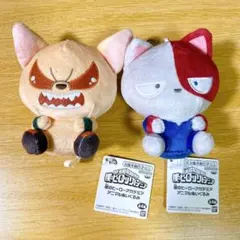 僕のヒーローアカデミア　アニマルぬいぐるみ　２種　セット