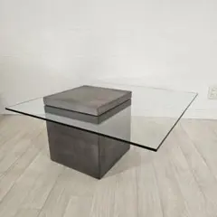 moda en casa flying table ガラステーブル 引取限定】moda en casa 7万「flying table/フライング テーブル
