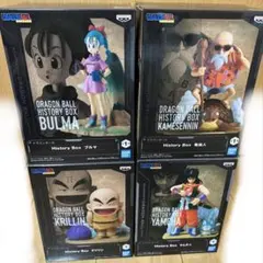 ドラゴンボール　History Box プライズフィギュア4体セット