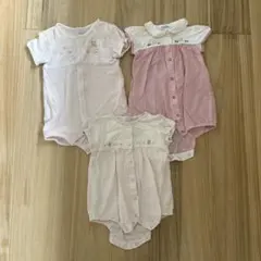 ファミリア　ロンパース　3点セット　まとめ売り