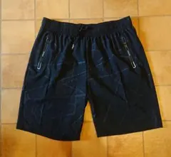 ハーフパンツ 短パン ショートパンツ ブラック 黒