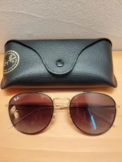 Ray-Ban ラウンド型サングラス RB3589