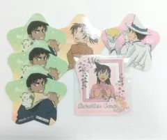 名探偵コナン 花束 名探偵コナンカフェ 特典 ステッカー まとめ売り