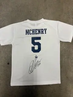 琉球ゴールデンキングス 岸本隆一 マクヘンリー2016 Tシャツ サイン