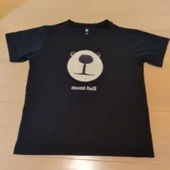 mont-bell クマ顔プリント Tシャツ 130