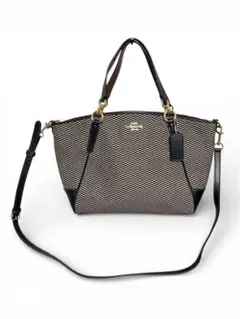 美品　コーチ　2way ハンドバッグ　ショルダーバッグ　F27576