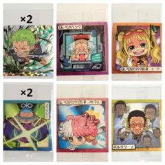 匿名 ワンピース 大海賊シールウエハース log.13 まとめ売り 8枚セット