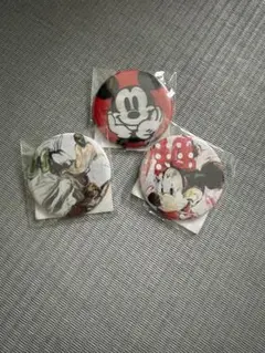 ディズニー 缶バッジ 3個セット　井田幸昌