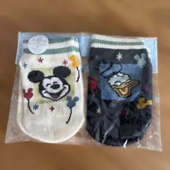 【未使用】ディズニーランド　ベビー靴下セット 9-10-11cm