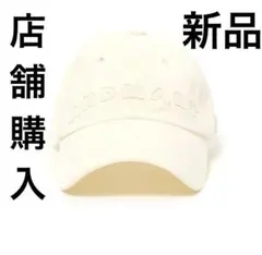 帽子 Andmary Mary logo cap beige Embroidered-motif Twill Cap - Light beige/Tribeca - Ladies
