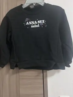 ANNA SUI mini 黒トレーナー