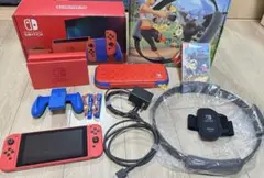 Switch 本体 +ケース付き　リングフィット+ソフト付き