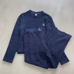 Calvin Klein カルバンクライン　ルームウェア　ネイビー　もこもこ　Sのサムネイル