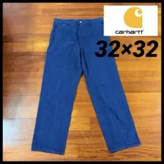 Carhartt ネイビー ワークパンツ サイズM (32×32) 美品