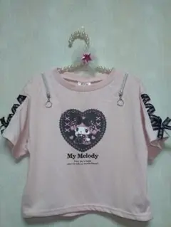 新品My Melody Tシャツ 120サイズ ピンク