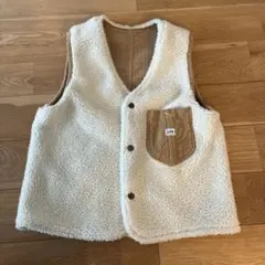 アーバンリサーチドアーズ　Leeコラボ　リバーシブル　ボアベスト