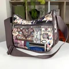 美品 デザイン最高 LeSportsac ショルダーバッグ 総柄