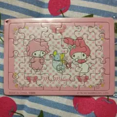 非売品　サンリオおまけ　未開封 マイメロディ パズル 2005年製