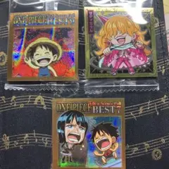 ONE PIECE ウエハース　シール3枚セット