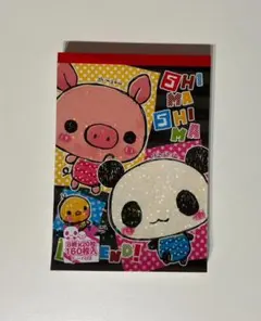 【平成レトロ】CRUX メモ帳 SHIMASHIMA クラックス 当時もの