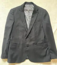 AZUL by moussy ジャケット M 黒 裏地レオパード柄 メンズ