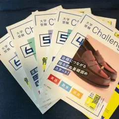 共通テスト対策　大学受験　チャレンジ　進研ゼミ　ベネッセのセット、まとめ売り